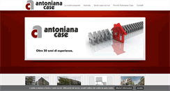 Desktop Screenshot of antonianacase2.it